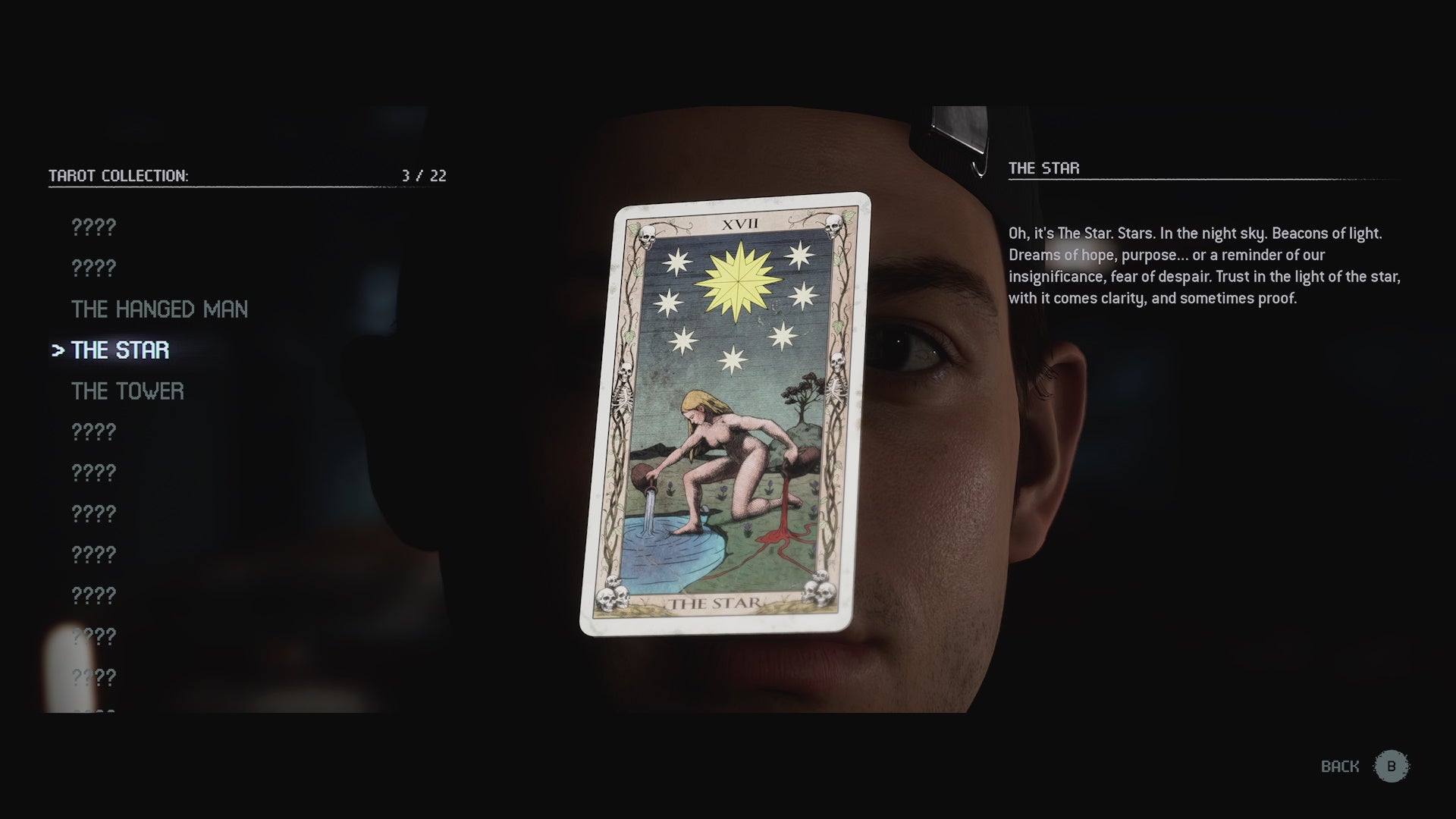 The Quarry Tarot Cards locations